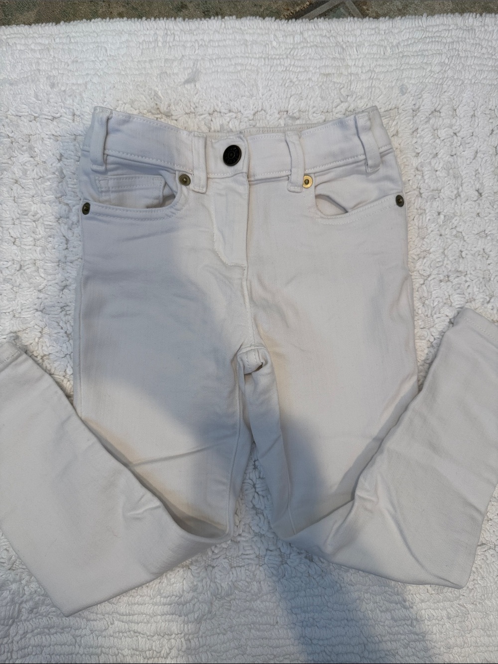 Crewcuts White Girls Skinny Stretch Jeans 5